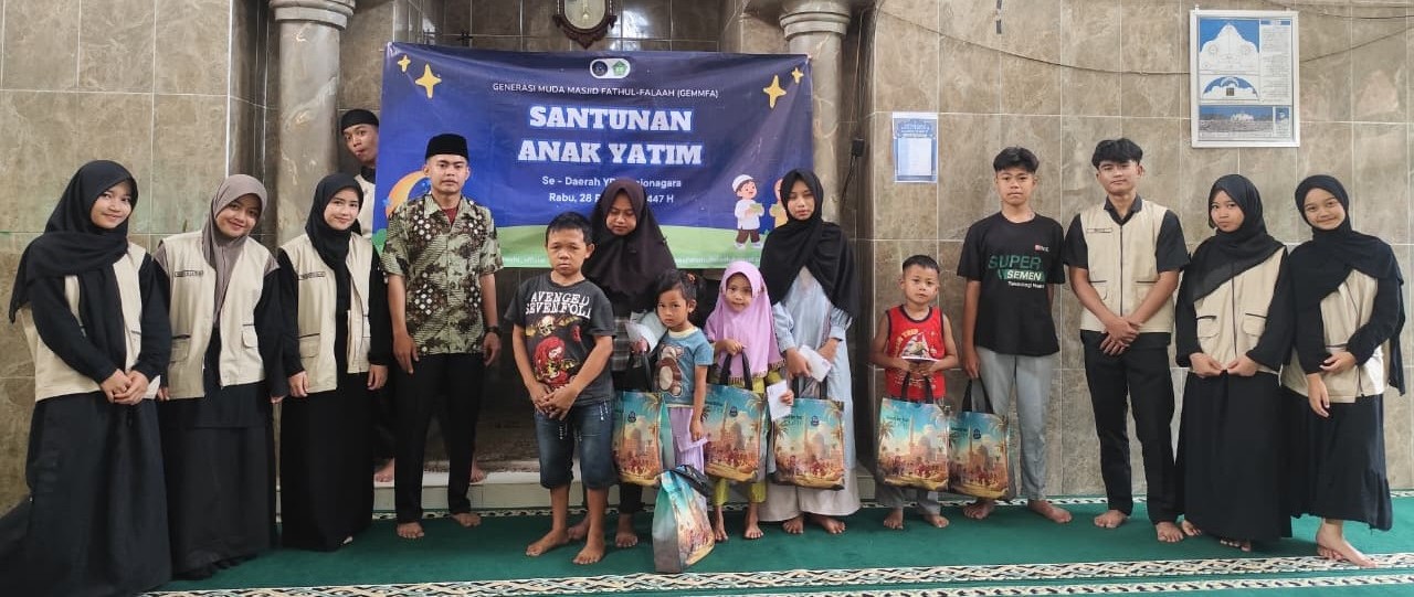 GEMMFA Berbagi: Hadirkan Kebahagiaan untuk Anak Yatim Se-Daerah YPI Tenjonagara